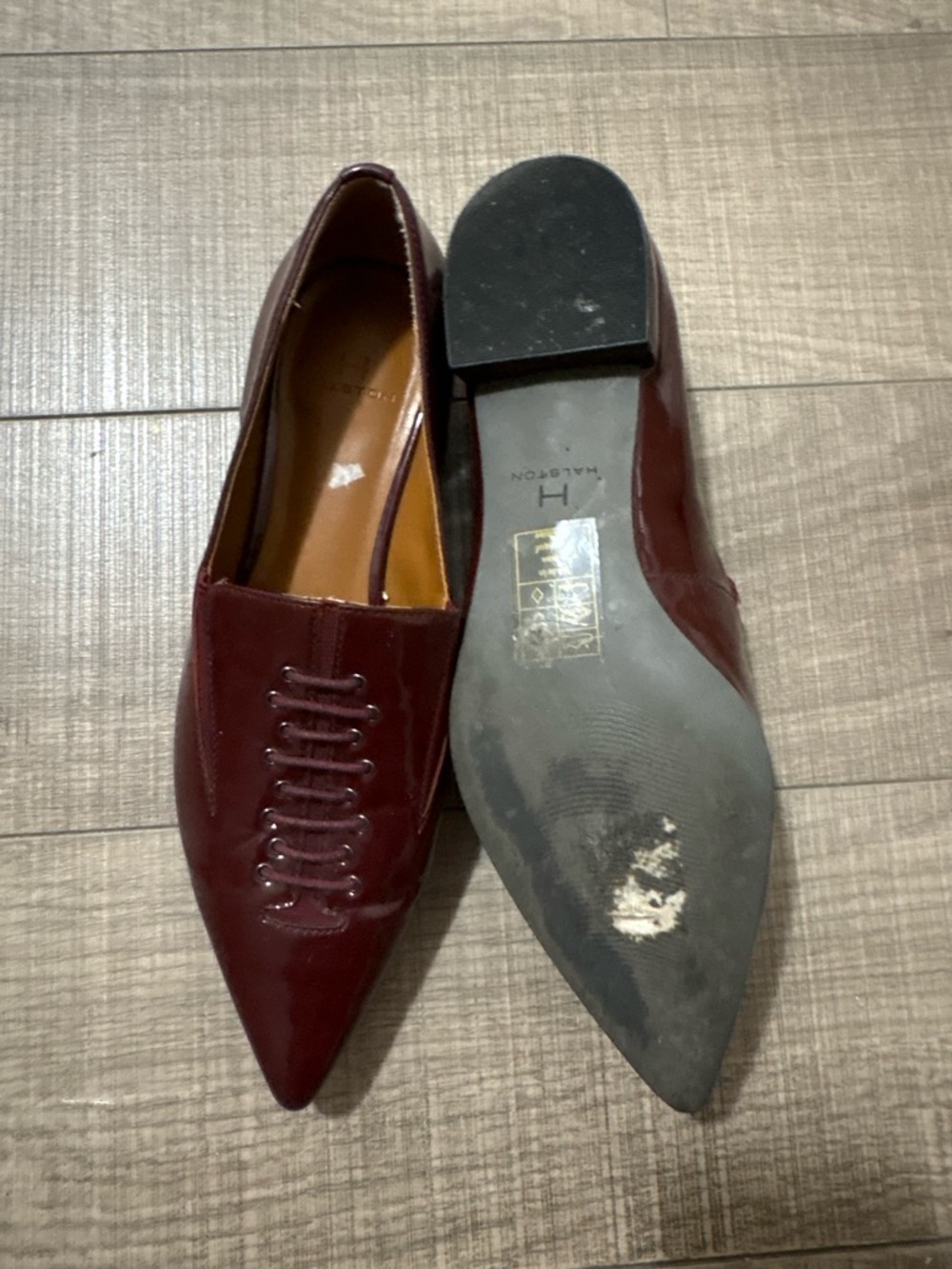 H by Halston Ronda Pointed Flats - Picture 2 of 4